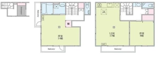 東台テラスの物件間取画像